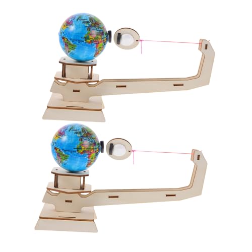 BESPORTBLE 2 Sätze Gravity Globe Puzzle Kit Stem Physik Experiment Bausatz für Kleinkinder DIY Erde-mond Modelle Pädagogisches Wissenschaftsspielzeug Hand-Auge-koordination und Kreativem von BESPORTBLE