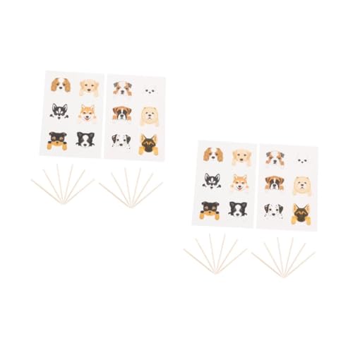 BESPORTBLE 2 Sätze Hund Geburtstagstorte Deko Teile Hundethema Cupcake Toppers Mit Zahnstocher Und Kleber Für Hundebesitzer Und Geburtstagsfeiern Kreative Und Tortendekorationen 36 Stücke * 2 BESPORTBLE 2 Sätze Hund Geburtstagstorte Deko Teile Hundethema Cupcake Toppers Mit Zahnstocher Und Kleber Für Hundebesitzer Und Geburtstagsfeiern Kreative Und Tortendekorationen 36 Stücke * 2 von BESPORTBLE