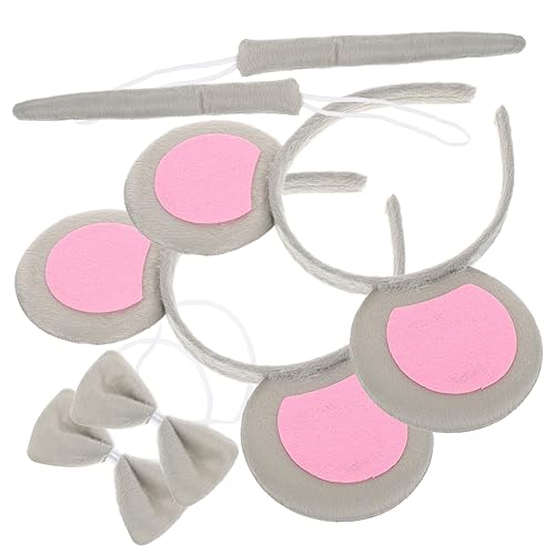 BESPORTBLE 2 Sätze Mäuseohren Haarreifen mit und Schleife Leichtes Tierkostüm Zubehör für Damen und Erwachsene für Halloween Cosplay Karneval und Mottopartys BESPORTBLE 2 Sätze Mäuseohren Haarreifen mit und Schleife Leichtes Tierkostüm Zubehör für Damen und Erwachsene für Halloween Cosplay Karneval und Mottopartys von BESPORTBLE