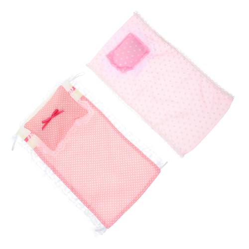 BESPORTBLE 2 Sätze Mini Bettwäsche Set für Puppenhaus mit Bettlaken und Kissen Weiche Langlebige Puppenhaus Bettwäsche Passend für Puppenbetten Teiliges Miniatur Schlafzimmer Zubehör BESPORTBLE 2 Sätze Mini Bettwäsche Set für Puppenhaus mit Bettlaken und Kissen Weiche Langlebige Puppenhaus Bettwäsche Passend für Puppenbetten Teiliges Miniatur Schlafzimmer Zubehör von BESPORTBLE