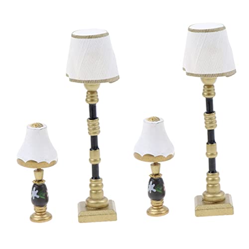 BESPORTBLE 2 Sätze Mini simulierte Stofflampentischlampe winzig klein Dekoration Boden Miniatur stehlampe Lichter für Puppenhaus Tischleuchte für Tiny House Fake-Tischlicht-Requisite Harz BESPORTBLE 2 Sätze Mini simulierte Stofflampentischlampe winzig klein Dekoration Boden Miniatur stehlampe Lichter für Puppenhaus Tischleuchte für Tiny House Fake-Tischlicht-Requisite Harz von BESPORTBLE