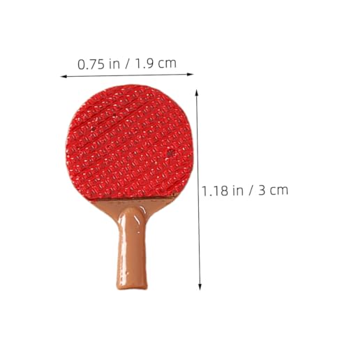BESPORTBLE 2 Sätze Miniatur Tischtennisschläger Set Miniatur Puppenhaus Deko mit Schlägern und Ball Detailreiche Mini Sport Ornamente für Puppenhaus Kreatives Hobby Realistische Tischtennis BESPORTBLE 2 Sätze Miniatur Tischtennisschläger Set Miniatur Puppenhaus Deko mit Schlägern und Ball Detailreiche Mini Sport Ornamente für Puppenhaus Kreatives Hobby Realistische Tischtennis von BESPORTBLE