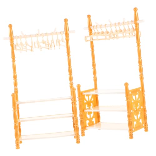 BESPORTBLE 2 Sätze Miniatursatz Puppenhaus Kleiderständer Kleiderbügeln für Puppenmöbel und Robust für Mini Zubehör und Kreative Gestaltung Zufällige Farbe BESPORTBLE 2 Sätze Miniatursatz Puppenhaus Kleiderständer Kleiderbügeln für Puppenmöbel und Robust für Mini Zubehör und Kreative Gestaltung Zufällige Farbe von BESPORTBLE