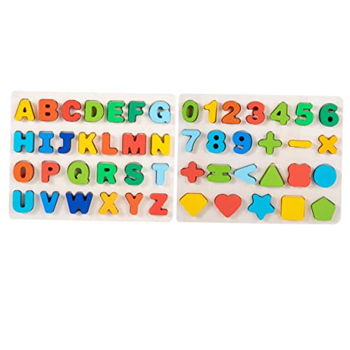 BESPORTBLE 2 Sätze Montessori Holzpuzzle Teiliges Alphabet und Zahlen Lernspielzeug für Kognitive Form und Zahlenzuordnung Handliche Lernhilfe Vorstellungskraft und Feinmotorik BESPORTBLE 2 Sätze Montessori Holzpuzzle Teiliges Alphabet und Zahlen Lernspielzeug für Kognitive Form und Zahlenzuordnung Handliche Lernhilfe Vorstellungskraft und Feinmotorik von BESPORTBLE