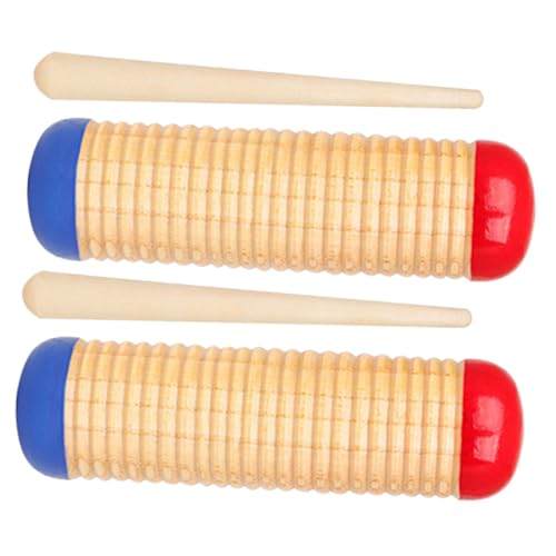 BESPORTBLE 2 Sätze Rhythmische Sand Shaker Percussion Instrumente aus Holz Robustes Begleitinstrument für Ukulele für Musikunterricht Band und Live Auftritte Fördert Hörvermögen und von BESPORTBLE