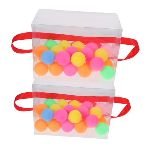 BESPORTBLE 2 Sätze Schüttelbox für Tischtennisbälle mit Hüftgurten Mobiles Fitness Spielset zur Gesäßstärkung Vielseitig für Junggesellinnenabschiede Partyspiele und Fitness Zuhause oder von BESPORTBLE