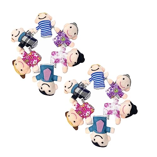 BESPORTBLE 2 Sätze Teilig Mini Fingerpuppen Familienmitglieder Handpuppen Lernspielzeug für Kleinkinder Kindergarten Frühe Entwicklung Großeltern Eltern BESPORTBLE 2 Sätze Teilig Mini Fingerpuppen Familienmitglieder Handpuppen Lernspielzeug für Kleinkinder Kindergarten Frühe Entwicklung Großeltern Eltern von BESPORTBLE