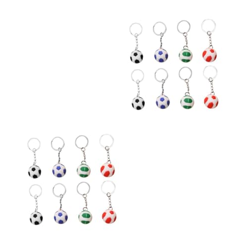 BESPORTBLE 2 Sätze Teiliges Fußball Schlüsselanhänger Kreative Fußballform Für Fußballfans Schlüsselring Anhänger Für Taschen Und Schulranzen Langlebig Und Sportliebhaber 8 Stücke * 2 BESPORTBLE 2 Sätze Teiliges Fußball Schlüsselanhänger Kreative Fußballform Für Fußballfans Schlüsselring Anhänger Für Taschen Und Schulranzen Langlebig Und Sportliebhaber 8 Stücke * 2 von BESPORTBLE
