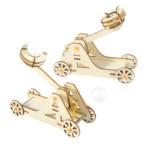 BESPORTBLE 2 Sätze Trebuchet Kit Holz DIY Schleuder Bausatz Stem Physik Experiment Lernspielzeug für Technikgeschichte Ingenieurwesen Geburtstagsgeschenk für Junge Tüftler BESPORTBLE 2 Sätze Trebuchet Kit Holz DIY Schleuder Bausatz Stem Physik Experiment Lernspielzeug für Technikgeschichte Ingenieurwesen Geburtstagsgeschenk für Junge Tüftler von BESPORTBLE