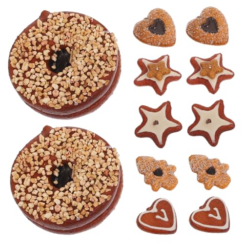 BESPORTBLE 2 Sätze Weihnachtskekse Deko Künstliche Plätzchen Herz Stern Baum Form Realistische Keksmodelle Leicht Reinigbar Für Fotografie Küchen Deko Props BESPORTBLE 2 Sätze Weihnachtskekse Deko Künstliche Plätzchen Herz Stern Baum Form Realistische Keksmodelle Leicht Reinigbar Für Fotografie Küchen Deko Props von BESPORTBLE