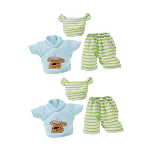 BESPORTBLE 2 Satz Puppenkleidung mit Sweatshirt Hose und Mütze Weiche Baumwoll-Outfits für Puppen Detailreiche Winterkleidung Geeignet für Kinderspiele und Rollenspiele BESPORTBLE 2 Satz Puppenkleidung mit Sweatshirt Hose und Mütze Weiche Baumwoll-Outfits für Puppen Detailreiche Winterkleidung Geeignet für Kinderspiele und Rollenspiele von BESPORTBLE