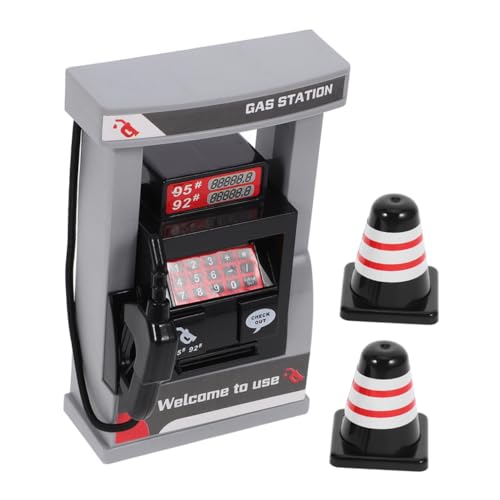 BESPORTBLE 2 Satz Simuliertes Tankstellen Set Teilig mit Verkehrsleitkegeln Realistische Gasstation Nachbildung für Kreatives Rollenspiel Set für Jungen und Mädchen Pädagogisches BESPORTBLE 2 Satz Simuliertes Tankstellen Set Teilig mit Verkehrsleitkegeln Realistische Gasstation Nachbildung für Kreatives Rollenspiel Set für Jungen und Mädchen Pädagogisches von BESPORTBLE