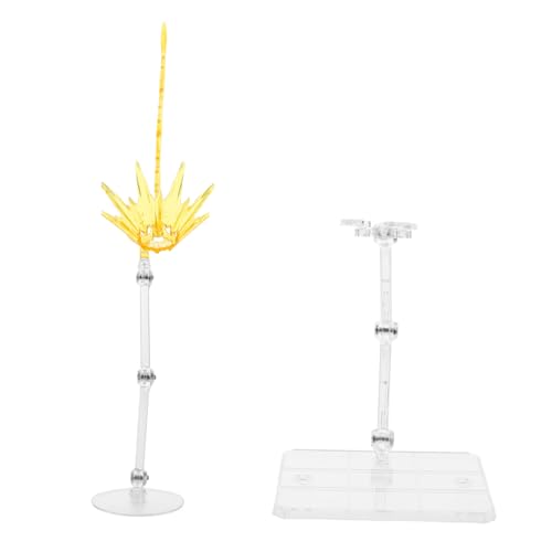 BESPORTBLE 2 Stück Actionfigur Displayständer mit Basis Stabiler Halter für Modelle mit Spezialeffekt für Ansprechende Präsentation von Sammlerstücken BESPORTBLE 2 Stück Actionfigur Displayständer mit Basis Stabiler Halter für Modelle mit Spezialeffekt für Ansprechende Präsentation von Sammlerstücken von BESPORTBLE
