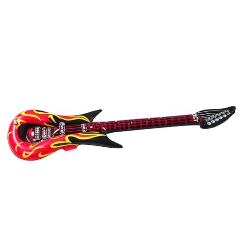 BESPORTBLE 2 Stück Aufblasbare Gitarre für Luftgitarren für Halloween und Rock Star Kostüme Party Dekoration und Musikalische Requisiten BESPORTBLE 2 Stück Aufblasbare Gitarre für Luftgitarren für Halloween und Rock Star Kostüme Party Dekoration und Musikalische Requisiten von BESPORTBLE
