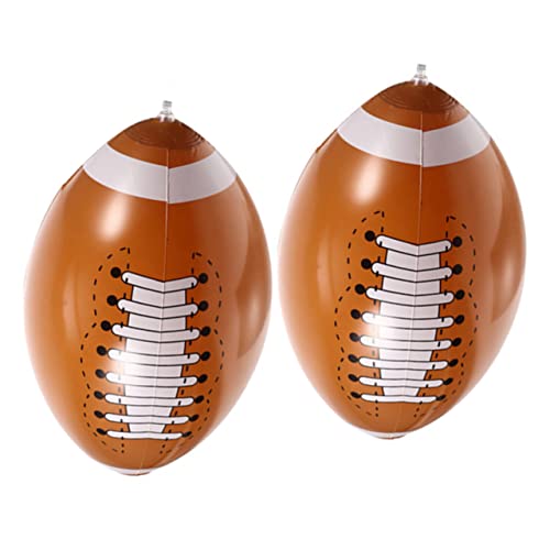 BESPORTBLE 2 Stück Aufblasbare Strandbälle Lustige Schwimmende Outdoor Bälle für Beach Sport und Gartenaktivitäten für und Familienunterhaltung von BESPORTBLE