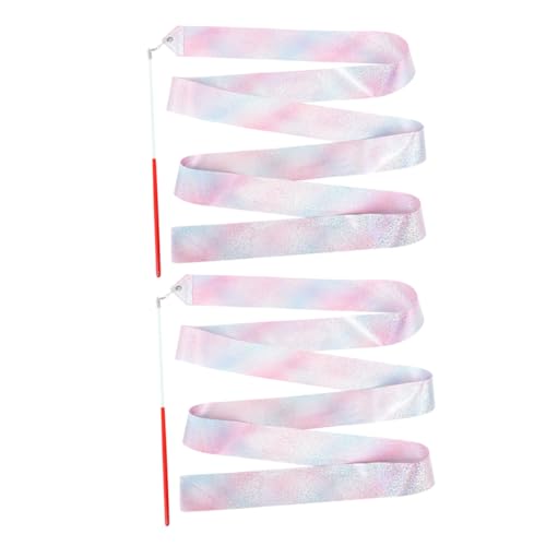 BESPORTBLE 2 Stück Bänder für rhythmische Gymnastik Schleife Ribbon Dancer Zauberstab Seide Bänder klebt Buntes Band Streamer Partybänder dekorative Tanzbänder Bandstange Partyband Polyester BESPORTBLE 2 Stück Bänder für rhythmische Gymnastik Schleife Ribbon Dancer Zauberstab Seide Bänder klebt Buntes Band Streamer Partybänder dekorative Tanzbänder Bandstange Partyband Polyester von BESPORTBLE