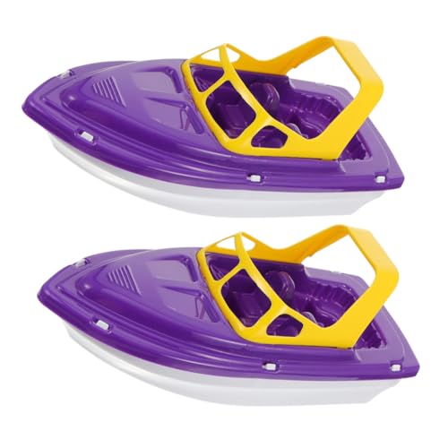 BESPORTBLE 2 Stück Boot Lustige Schwimmboote für Sommer Am Strand aus Sicherem Kunststoff und Sicher für Kleinkinder für Badewanne und Outdoor Spielspaß von BESPORTBLE