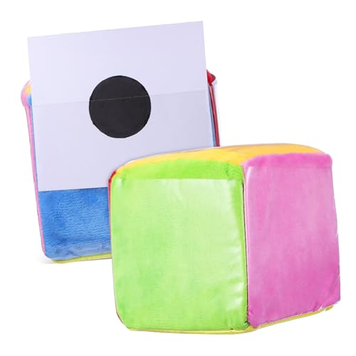 BESPORTBLE 2 Stück Brettspiele Würfel Story Cubes Spiel Lern Taschenwürfel Früherziehung Lehrer Lehrwürfel Würfel Lernen Lehrwürfel Mit Durchsichtiger Tasche Große von BESPORTBLE