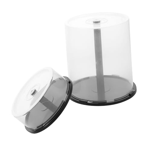 BESPORTBLE 2 Stück Cd DVD Aufbewahrungsbox mit Großer Kapazität Disk Organizer für DVDs Elegantes Design für Bücherregal oder Schreibtisch Schützt vor Kratzern Platzsparend und BESPORTBLE 2 Stück Cd DVD Aufbewahrungsbox mit Großer Kapazität Disk Organizer für DVDs Elegantes Design für Bücherregal oder Schreibtisch Schützt vor Kratzern Platzsparend und von BESPORTBLE
