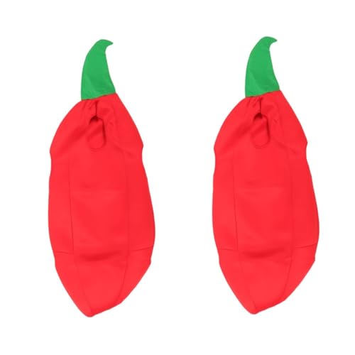 BESPORTBLE 2 Stück Chili-Kleidung für Neuheit Kinderkostüm Chili-Kostüm für Chili-Pfeffer-Kleidung Pfefferkostüm Cosplay-Kleidung für Stoff rot BESPORTBLE 2 Stück Chili-Kleidung für Neuheit Kinderkostüm Chili-Kostüm für Chili-Pfeffer-Kleidung Pfefferkostüm Cosplay-Kleidung für Stoff rot von BESPORTBLE