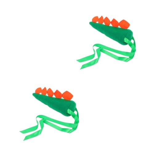 BESPORTBLE 2 Stück Dinosaurier Kostüm aus Weichem Niedliches Tier Cosplay Zubehör für Mädchen Dekorativer Party Prop für Halloween Rollenspiel Bühnenauftritte Grün von BESPORTBLE