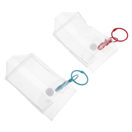 BESPORTBLE 2 Stück Durchsichtige PVC-präsentationstasche Für Figuren, Puppentragetasche, Schlüsselanhänger, Tragbare Aufbewahrungstasche Für Figuren, Transparente Puppenvitrine, BESPORTBLE 2 Stück Durchsichtige PVC-präsentationstasche Für Figuren, Puppentragetasche, Schlüsselanhänger, Tragbare Aufbewahrungstasche Für Figuren, Transparente Puppenvitrine, von BESPORTBLE