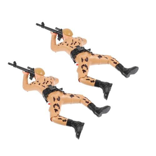 BESPORTBLE 2 Stück Elektrisches Krabbel Soldatenspielzeug für Interaktive Armee Actionfiguren Motorische Entwicklungsspielzeuge für Jungen und Mädchen Sicher und Fördernd Gelb BESPORTBLE 2 Stück Elektrisches Krabbel Soldatenspielzeug für Interaktive Armee Actionfiguren Motorische Entwicklungsspielzeuge für Jungen und Mädchen Sicher und Fördernd Gelb von BESPORTBLE