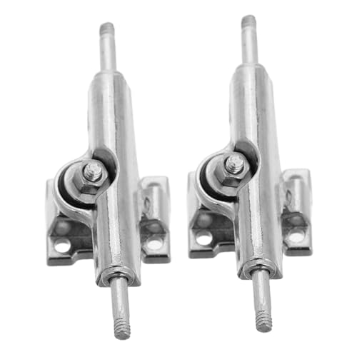 BESPORTBLE 2 Stück Finger Skateboard Trucks Hochleistungs Board Ersatzteile für Verbesserte Stabilität und Einfache Installation für Finger Skateboard Enthusiasten von BESPORTBLE