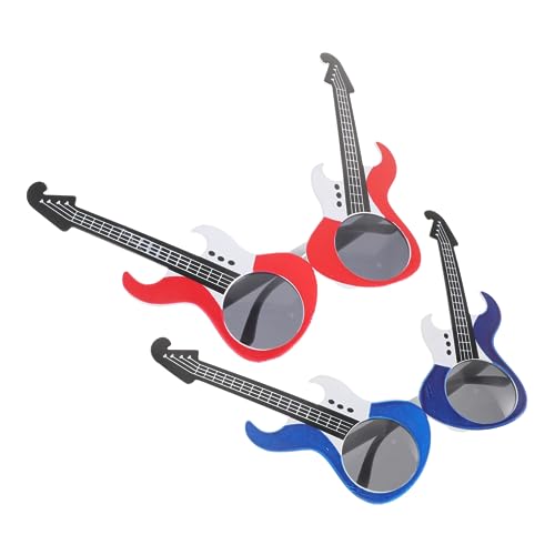 BESPORTBLE 2 Stück Funky Partybrille Elektrische Gitarre Sonnenbrille Lustige Brille für Damen Herren Robustes Material Leicht und Langlebig Spaßige Accessoires für Zufällige Zufällige Farbe BESPORTBLE 2 Stück Funky Partybrille Elektrische Gitarre Sonnenbrille Lustige Brille für Damen Herren Robustes Material Leicht und Langlebig Spaßige Accessoires für Zufällige Zufällige Farbe von BESPORTBLE