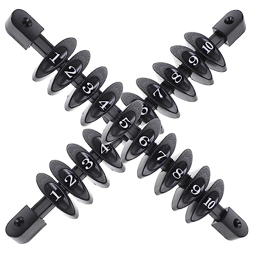 BESPORTBLE 2 Stück Fußballtorschütze Flipper Klicker vielseitiger Punktezähler Spiele Kippen tischkicker zubehör zählbrett multifunktionaler Punktezähler Fußball-Ergebnisanzeige Plastik Black BESPORTBLE 2 Stück Fußballtorschütze Flipper Klicker vielseitiger Punktezähler Spiele Kippen tischkicker zubehör zählbrett multifunktionaler Punktezähler Fußball-Ergebnisanzeige Plastik Black von BESPORTBLE