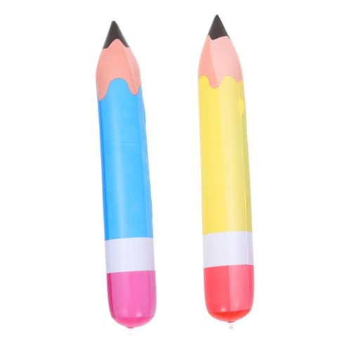BESPORTBLE 2 Stück Große Aufblasbare Bleistifte Luftballons für Schuldekoration Bunte Stifte für Klassenzimmer Rückkehr zur Schule Vielseitige Deko für Schulveranstaltungen BESPORTBLE 2 Stück Große Aufblasbare Bleistifte Luftballons für Schuldekoration Bunte Stifte für Klassenzimmer Rückkehr zur Schule Vielseitige Deko für Schulveranstaltungen von BESPORTBLE