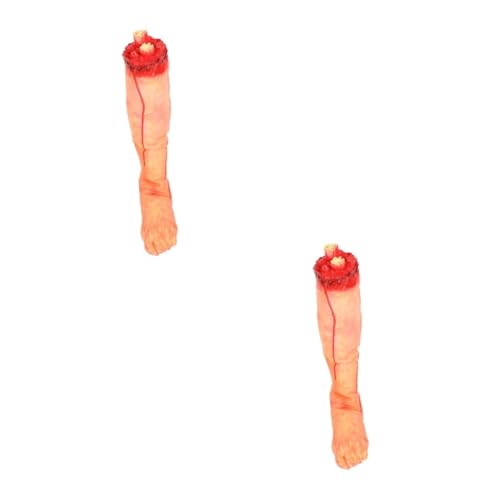 BESPORTBLE 2 Stück Halloween Deko Realistische Blutige Abgebrochene Bein Requisite für Gruselige Geisterhaus Party Horror Deko für Halloween Party und Spukhaus Zubehör BESPORTBLE 2 Stück Halloween Deko Realistische Blutige Abgebrochene Bein Requisite für Gruselige Geisterhaus Party Horror Deko für Halloween Party und Spukhaus Zubehör von BESPORTBLE