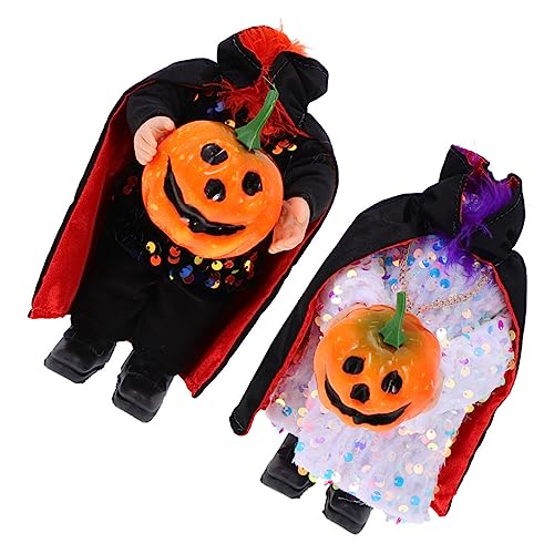 BESPORTBLE 2 Stück Halloween Deko ohne Kopf Gruselige Tischdekoration für Halloween Feierlichkeiten für Zuhause Bar und Schaufensterdeko von BESPORTBLE