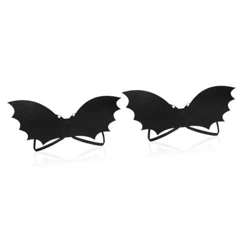 BESPORTBLE 2 Stück Halloween Fledermausflügel Kinderkostüm Eva Leichtes Strapazierfähiges Cosplay Zubehör für Karneval Halloweenparty Fasching Einfach Auszuziehen Hautfreundlich Detailgetreu von BESPORTBLE