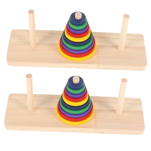 BESPORTBLE 2 Stück Holz Hanoi Turm Puzzle Intelligentes Denkspiel für Erwachsene Ab Jahren Kreatives Holzspiel Problemlösungsfähigkeiten und Kreativität BESPORTBLE 2 Stück Holz Hanoi Turm Puzzle Intelligentes Denkspiel für Erwachsene Ab Jahren Kreatives Holzspiel Problemlösungsfähigkeiten und Kreativität von BESPORTBLE