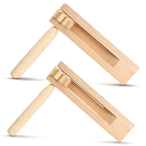 BESPORTBLE 2 Stück Holz Ratsche Teiliges Percussion Instrumente Glatte Oberfläche Sichere Holzspielzeuge für Kleinkinder und Mädchen Traditionelles Musikinstrument für Spiele und Partys BESPORTBLE 2 Stück Holz Ratsche Teiliges Percussion Instrumente Glatte Oberfläche Sichere Holzspielzeuge für Kleinkinder und Mädchen Traditionelles Musikinstrument für Spiele und Partys von BESPORTBLE