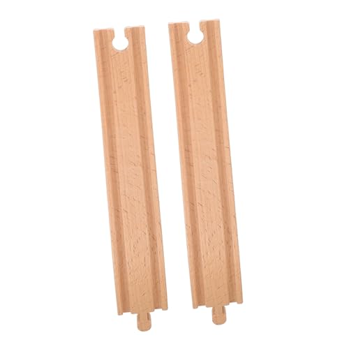 BESPORTBLE 2 Stück Holzeisenbahn Schienenset für Teiliges Holzschienen Zubehör für Kreative Spielkombinationen Sicheres und Zuverlässiges Holzspielzeug für Zuhause Kindergarten und Schule BESPORTBLE 2 Stück Holzeisenbahn Schienenset für Teiliges Holzschienen Zubehör für Kreative Spielkombinationen Sicheres und Zuverlässiges Holzspielzeug für Zuhause Kindergarten und Schule von BESPORTBLE