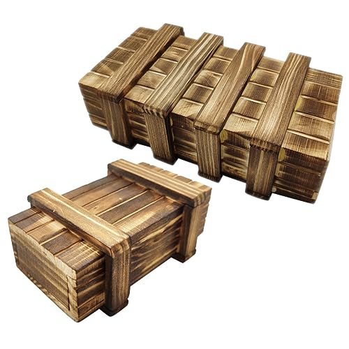 BESPORTBLE 2 Stück Holzspielzeug Teilig Lernspielzeug mit Geheimfach Pädagogisches Knobelspiel Problemlösungskompetenz Sicher Verarbeitet für Jugendliche BESPORTBLE 2 Stück Holzspielzeug Teilig Lernspielzeug mit Geheimfach Pädagogisches Knobelspiel Problemlösungskompetenz Sicher Verarbeitet für Jugendliche von BESPORTBLE