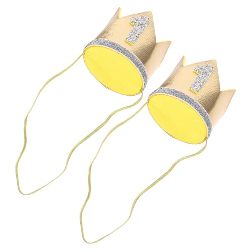 BESPORTBLE 2 Stück Kindergeburtstagskrone aus Weichem Silberglänzende Geburtstags Haarschmuck Leichte Kinderkronen mit Verstellbarem Kinnband für Jungen und Mädchen Komfortabel und Langlebig BESPORTBLE 2 Stück Kindergeburtstagskrone aus Weichem Silberglänzende Geburtstags Haarschmuck Leichte Kinderkronen mit Verstellbarem Kinnband für Jungen und Mädchen Komfortabel und Langlebig von BESPORTBLE
