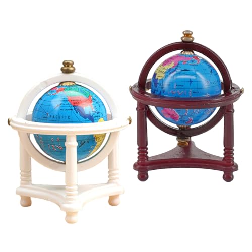 BESPORTBLE 2 Stück Kleiner Für Zimmer Miniatur Zum Lernen Mini Dekoration Miniatur Erdmodell Dekorativer Erdglobus Für Zimmer Puppenhaus BESPORTBLE 2 Stück Kleiner Für Zimmer Miniatur Zum Lernen Mini Dekoration Miniatur Erdmodell Dekorativer Erdglobus Für Zimmer Puppenhaus von BESPORTBLE