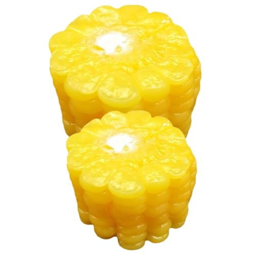 BESPORTBLE 2 Stück Künstliche Maiskolben Scheiben Teilig PVC Realistische Deko Lebensmittelmodell für Küche Restaurant Ladendekoration BESPORTBLE 2 Stück Künstliche Maiskolben Scheiben Teilig PVC Realistische Deko Lebensmittelmodell für Küche Restaurant Ladendekoration von BESPORTBLE