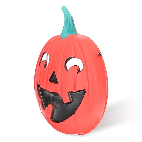 BESPORTBLE 2 Stück Kürbismaske Halloween Masken Halloween-maske Halloween-gesichtsmaske Halloween-versorgung Maskenverzierungen Gruselige Halloween-party-maske Rot Plastik von BESPORTBLE