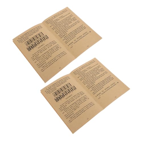 BESPORTBLE 2 Stück Mahjong Lernbuch Englisches Handbuch für Mahjong Regeln und Strategien Umfassender Leitfaden für Anfänger und Fortgeschrittene für Wettkämpfe mit Freunden von BESPORTBLE