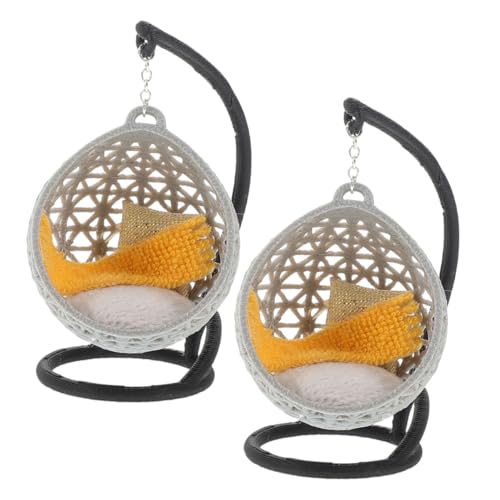 BESPORTBLE 2 Stück Maßstab Teiliges Detailreich Gestaltete Hängende Puppenhausmöbel Robustes Material DIY Modellbau Zubehör für Vielfältige Miniaturszenen BESPORTBLE 2 Stück Maßstab Teiliges Detailreich Gestaltete Hängende Puppenhausmöbel Robustes Material DIY Modellbau Zubehör für Vielfältige Miniaturszenen von BESPORTBLE