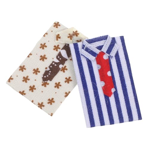BESPORTBLE 2 Stück Maßstab für Männliche Puppen Leichte Stoffkleidung Vielseitig Kompatibel mit Puppenhaus-zubehör Realistische Miniaturmode für Dioramen und Sammlungen BESPORTBLE 2 Stück Maßstab für Männliche Puppen Leichte Stoffkleidung Vielseitig Kompatibel mit Puppenhaus-zubehör Realistische Miniaturmode für Dioramen und Sammlungen von BESPORTBLE