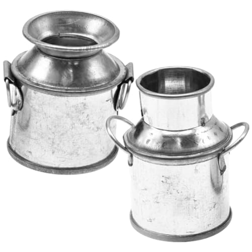BESPORTBLE 2 Stück Mini Metall Eimer Multifunktionale Mini Blumentöpfe für Puppenhaus Dekoration Hochwertige Miniatur Vasen für Kreative Gestaltung und Lernspielzeug BESPORTBLE 2 Stück Mini Metall Eimer Multifunktionale Mini Blumentöpfe für Puppenhaus Dekoration Hochwertige Miniatur Vasen für Kreative Gestaltung und Lernspielzeug von BESPORTBLE