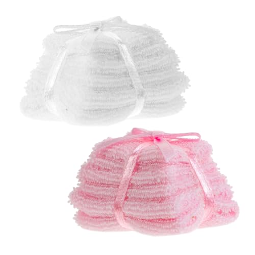 BESPORTBLE 2 Stück Mini Puppenhaus Zubehör Badetücher Miniatur Badezimmertücher Puppenhaus Deko Handtücher Spielhaus Badezimmer Dekor Miniatur Badezimmer Dekor BESPORTBLE 2 Stück Mini Puppenhaus Zubehör Badetücher Miniatur Badezimmertücher Puppenhaus Deko Handtücher Spielhaus Badezimmer Dekor Miniatur Badezimmer Dekor von BESPORTBLE