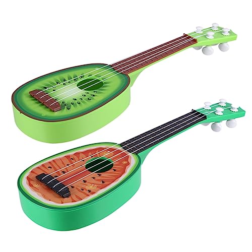 BESPORTBLE 2 Stück Mini Ukulele für Wassermelone Kiwi Pädagogisches Musikinstrument für Frühe Lernphasen für Geburtstagsgeschenke und Partys Leicht und Tragbar BESPORTBLE 2 Stück Mini Ukulele für Wassermelone Kiwi Pädagogisches Musikinstrument für Frühe Lernphasen für Geburtstagsgeschenke und Partys Leicht und Tragbar von BESPORTBLE