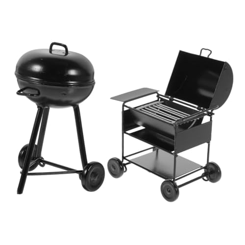 BESPORTBLE 2 Stück Miniatur Dollhouse BBQ Grill Teiliges aus Robustem Realistische Retro Designs Kompakt und Tragbar als Küchenrequisite und Outdoor Dekoration für Puppenhäuser BESPORTBLE 2 Stück Miniatur Dollhouse BBQ Grill Teiliges aus Robustem Realistische Retro Designs Kompakt und Tragbar als Küchenrequisite und Outdoor Dekoration für Puppenhäuser von BESPORTBLE