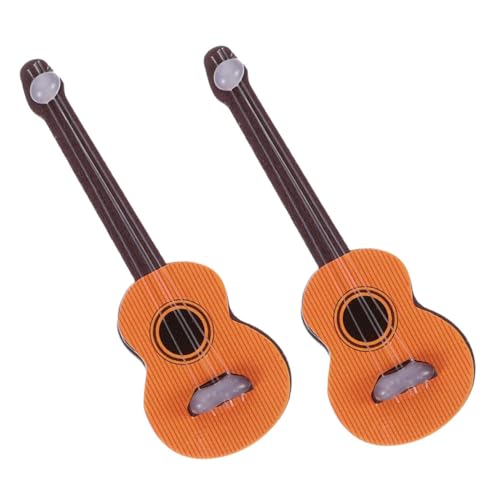BESPORTBLE 2 Stück Miniatur Gitarren Teiliges Puppenhaus Realistische Gitarrenmodelle für Miniatur Szenen Zubehör für Fotografie und Dekoration BESPORTBLE 2 Stück Miniatur Gitarren Teiliges Puppenhaus Realistische Gitarrenmodelle für Miniatur Szenen Zubehör für Fotografie und Dekoration von BESPORTBLE